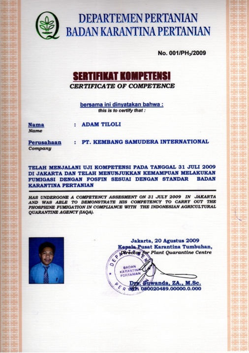 Sertifikat Kompetensi 3